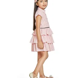 peppermint Stripes Fit and Flare Dress image 3