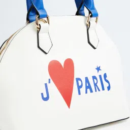 elle Women Typographic Print Messenger Bag image 3