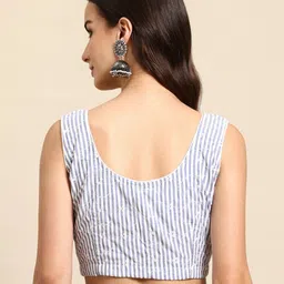 molcha by babita singh Women Front Open Blouse image 3