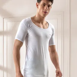 lux venus Pack of 6 Vests with Short Sleeves image 3