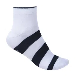 dollar Pack of 5 Striped Ankle-Length Socks image 3