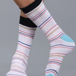 dollar Pack of 3 Ribbed Mid-Calf Length Socks image 3