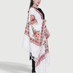 swi stylish Embroidery Stole image 3