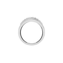 avsar White Gold Diamond-Studded Ring image 3