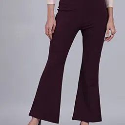 Shein Full Length High Rise Wine Boot Fit Pants-picture-37