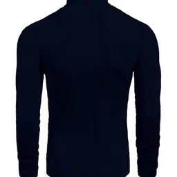 hoodler Men Ribbed Regular Fit Turtleneck Sweatshirt image 3