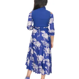 new gen Girls Floral Fit and Flare Dress image 3