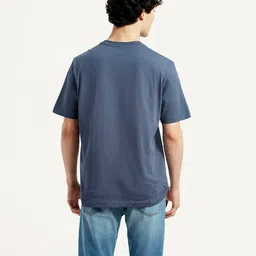 levi's Men Typographic Print Slim Fit Crew-Neck T-Shirt image 3