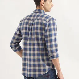 united colors of benetton Men Checked Regular Fit Shirt image 3