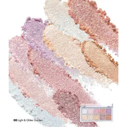 rom&nd Better Than Eyeshadow Palette - 00 Light & Glitter Garden image 3