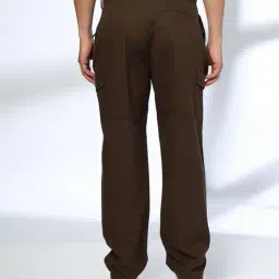 dnmx Men Slim Fit Cotton Cargo Pants image 3