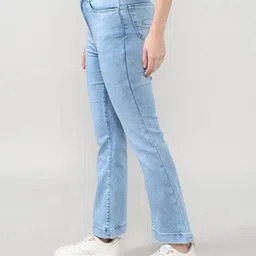 lee cooper Women Flared High-Rise Jeans image 3