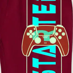 aoosh Boys Pack of 2 Regular Fit Graphic Print Shorts image 3