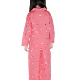 new gen Girls Floral Nightwear Set image 3