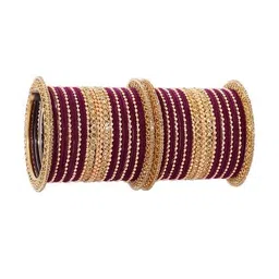 nmii Women Set of 60 Stone-Studded Bangles image 3