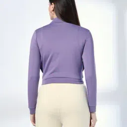 teamspirit Women Fitted Zip-Front Sweatshirt image 3