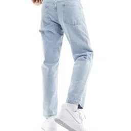 asos design Men Light-Wash Tapered Fit Jeans image 3