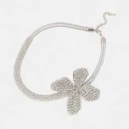 sohi Women Bling-Petalia Statement Short Necklace image 3