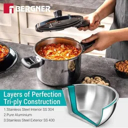 bergner Argent Classic Pressure Cooker  image 3