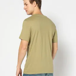 yousta Men Graphic Print Regular Fit Crew-Neck T-Shirt image 3