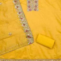 svaraa Women Unstitched Dress Material image 3