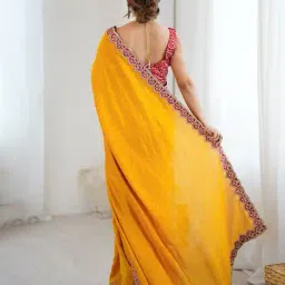 ri-wah Women Saree with Embellished Border image 3