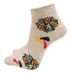 rc. royal class Pack of 3 Floral Print Everyday Socks image 4