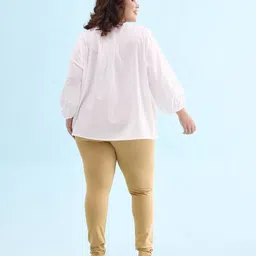 go colors Churidar Leggings with Elasticated Waistband image 4