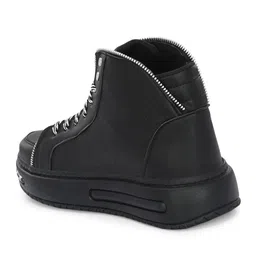 hundo p Men High-Top Lace-Up Sneakers image 4