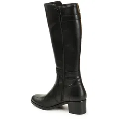 carlton london Women Mid-Calf Length Boots with Zip Closure image 4