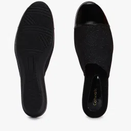 catwalk Shimmery Round-Toe Slip-Ons image 4