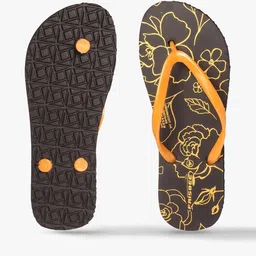 frisbee Floral Print Thong-Strap Flip-Flops image 4