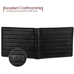 lorenz Striped Genuine Leather Bi-Fold Wallet image 4