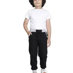 indiweaves Boys High-Rise Joggers with Elasticated Drawstring Waist image 4