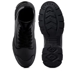 london rag Chunky Lace Up Boots image 4