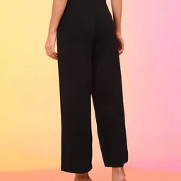 globus Women Wide Leg Pants with Insert Pockets image 4