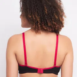 clovia Women Solid Padded Full Cup Wirefree T-shirt Bra image 4