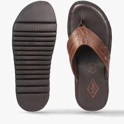 lee cooper Slip-On Sandals with Perforations image 4