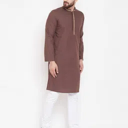 even Embellished Long Kurta image 4