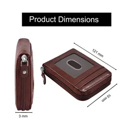 lorenz Card Holder with Zip Closure image 4