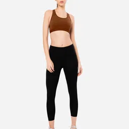 amante Padded Non-Wired Medium Impact Energize Active Sports Bra  - ABR98701 image 4