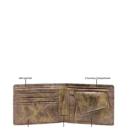 lorem Men Checked Bi-Fold Wallet image 4