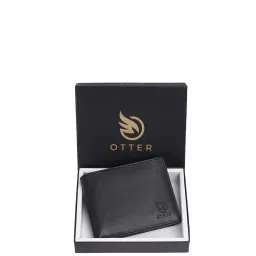 otter Men Logo Embossed Bi-Fold Wallet image 4