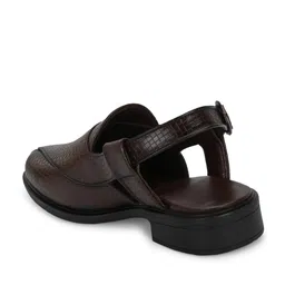 hirel's Men Round-Toe Sandals with Buckle Fastening image 4
