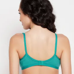 clovia Women Solid Non-Padded Full Cup Wirefree Everyday Bra image 4