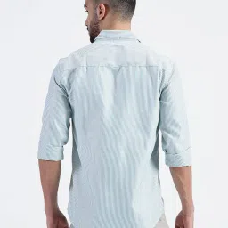 mischief monkey Men Striped Tailored Fit Shirt image 4