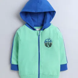 bumzee Colourblock Hoodie with Ribbed Hem image 4