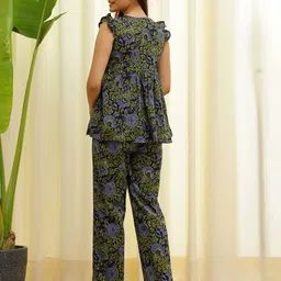 say Women Floral Print Nightwear Set image 4
