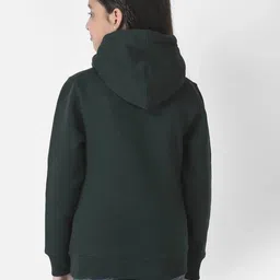 crimsoune club Typographic Print Hooded Sweatshirt image 4
