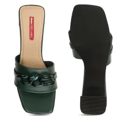 bata Women Slip-On Chunky Heel Sandals image 4